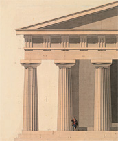Dibujos de arquitectura y ornamentacin del siglo XVIII en la Biblioteca Nacional