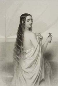 Autor personal: Holl, Frank (1845-1888) Título:[Mujer joven con un frasco de perfume] [Material gráfico] / G. Staal ; F. Holl Publicación:[S.l. : s.n., entre 1870 y 1888?] Descripción física: 1 estampa : punteado y buril ; imagen 170 x 120 mm, en h. de 275 x 200