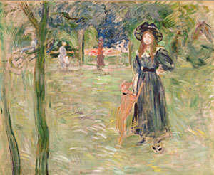 Berthe Morisot
Bois de Boulogne, 1893
Bois de Boulogne
(Bois de Boulogne)
Óleo sobre lienzo. 50 x 61 cm
Musée Marmottan Monet, París