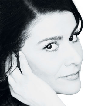 La mezzosoprano Cecilia Bartoli 
