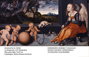 La Melancola, c. 1532. Lucas Cranach, El viejo