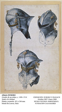  Estudio de un yelmo, c. 1498-1514, Alberto Durero