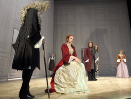 Escena de la obra Le Misanthrope de Molire