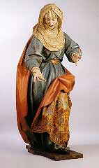 Vernica del paso Camino del Calvario. Gregorio Fernndez, 1614-1615. Museo Nacional de Escultura de Valladolid
