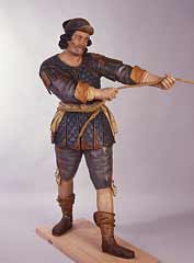 Sayn del Paso del Azotamiento. Francisco Dez de Tudanca y Antonio de Ribera. Museo Nacional de Escultura de Valladolid